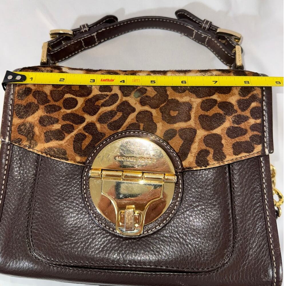 Michael Kors: RARE Leopard-print Dyed Calf Hair Purse - Picture 16 of 16